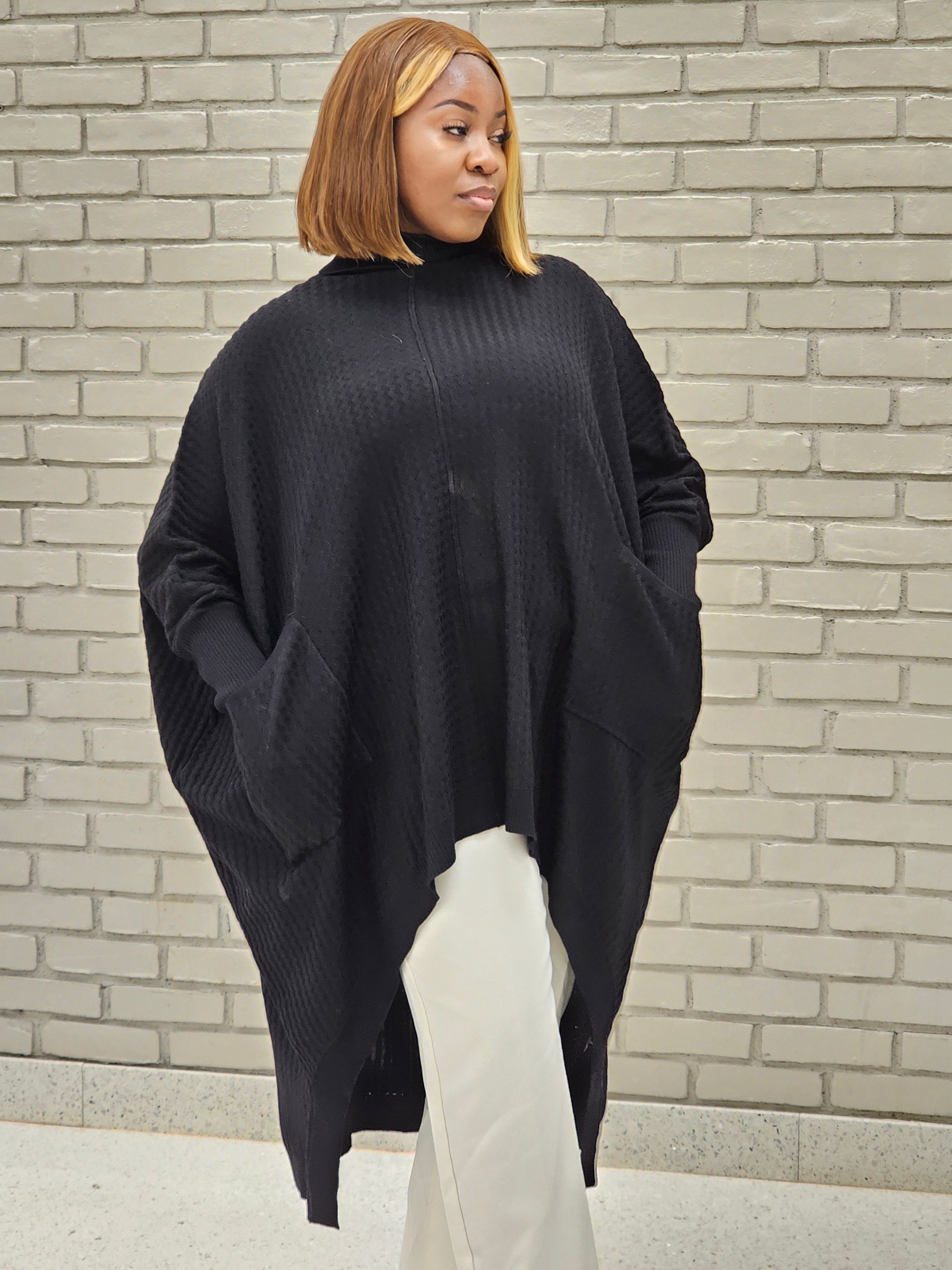 EdiLuxe High-Low Sweater Dress