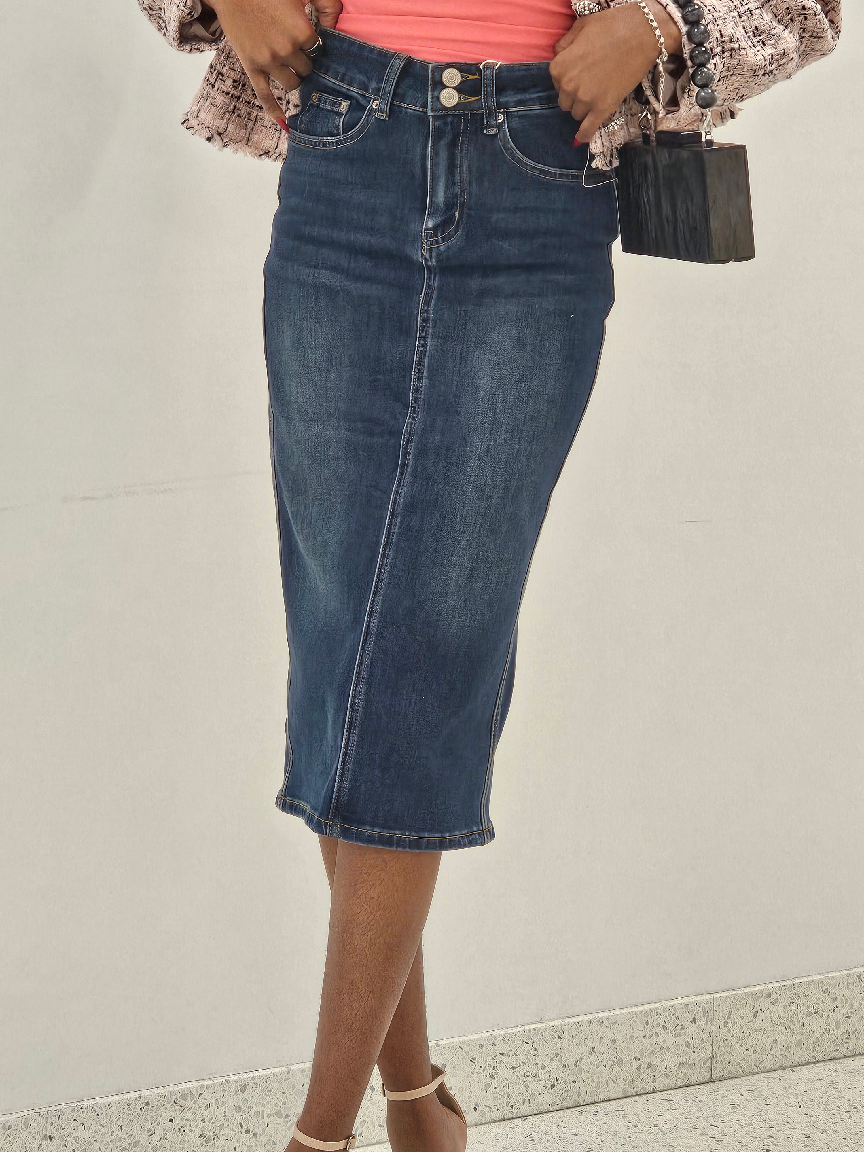 Selene Denim Skirt