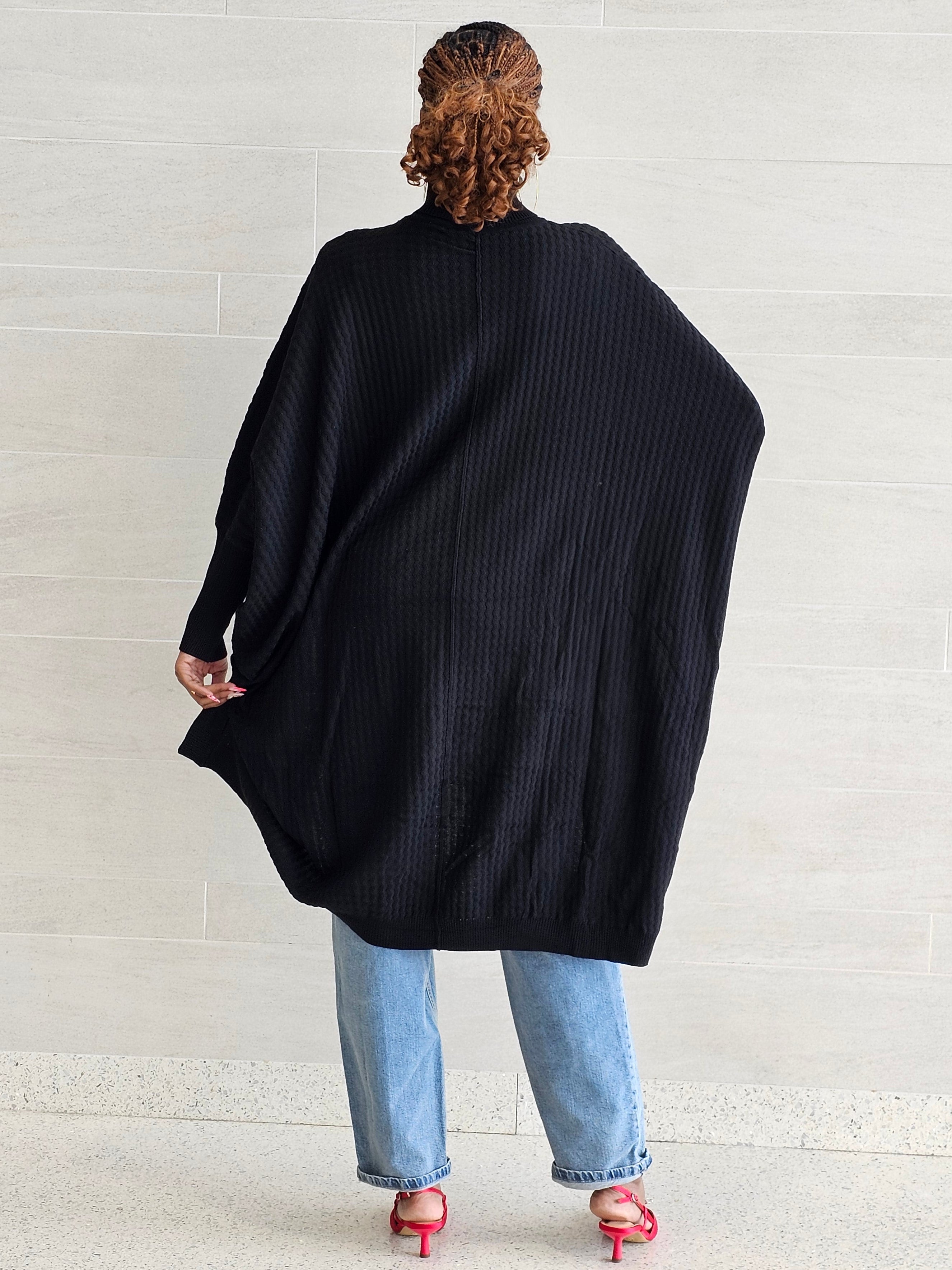 EdiLuxe High-Low Sweater Dress