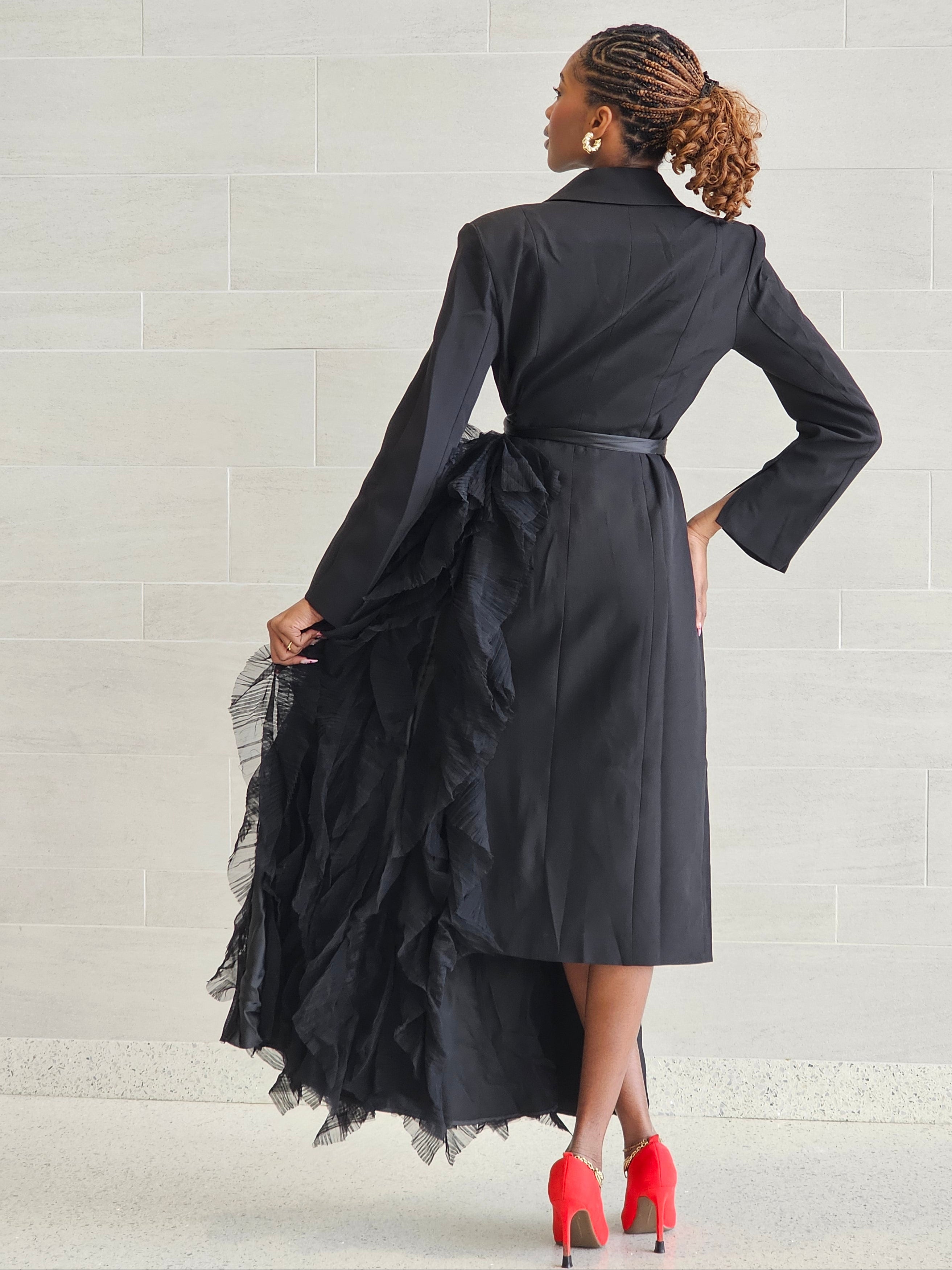 Samira Tulle Blazer Dress