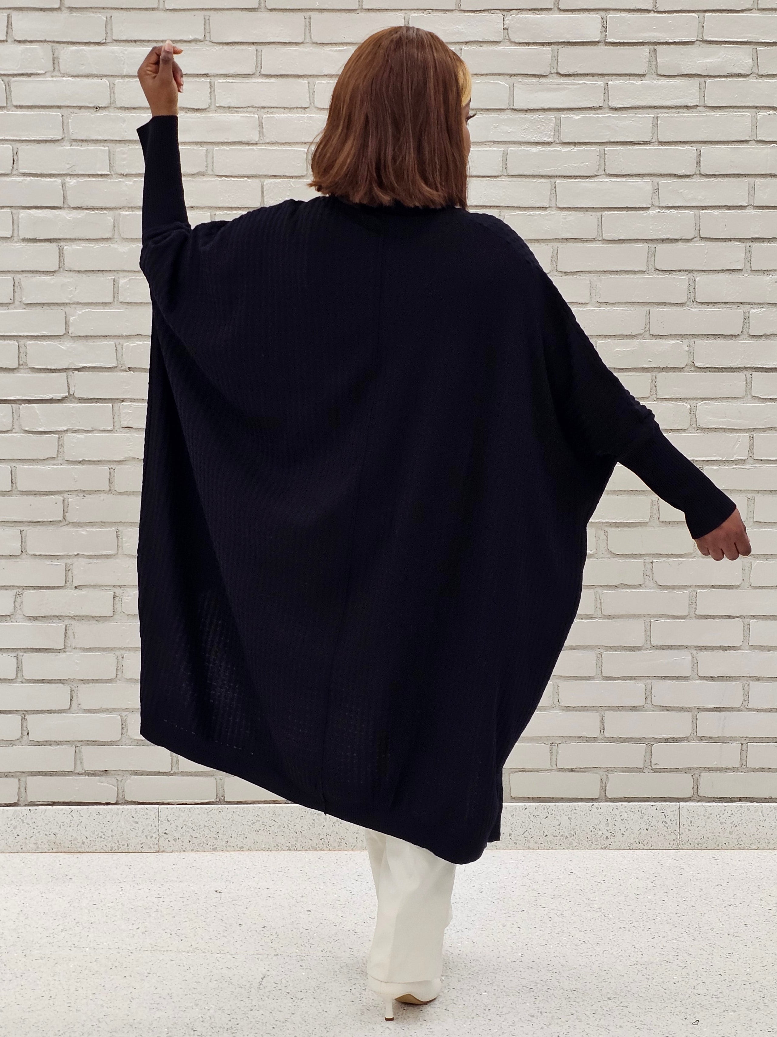 EdiLuxe High-Low Sweater Dress